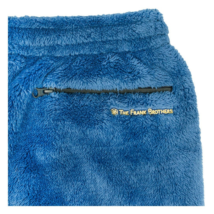 Frank Brothers Brother Bear Blue Sherpa Fleece Joggers