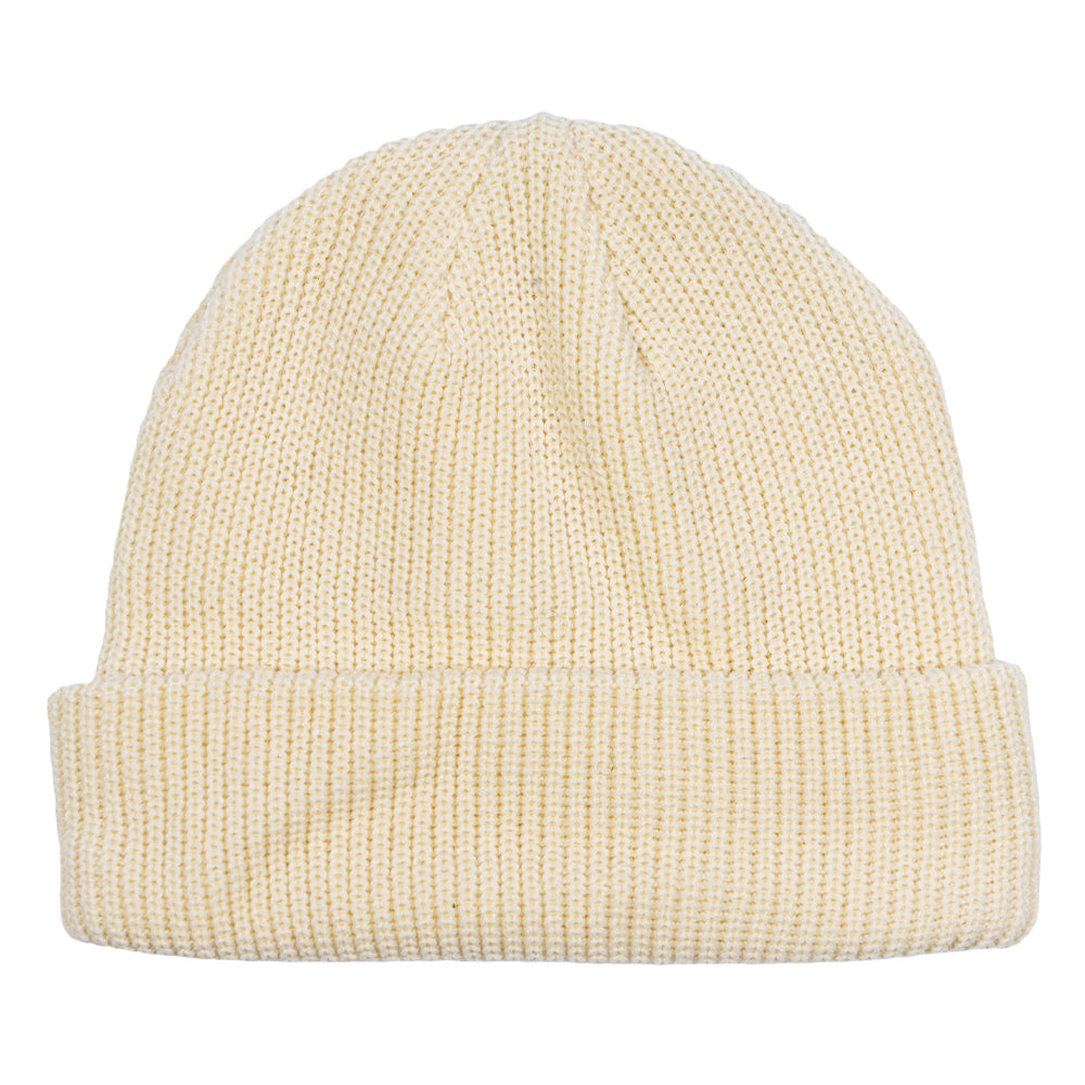 Mountain Range Cream Cuff Beanie