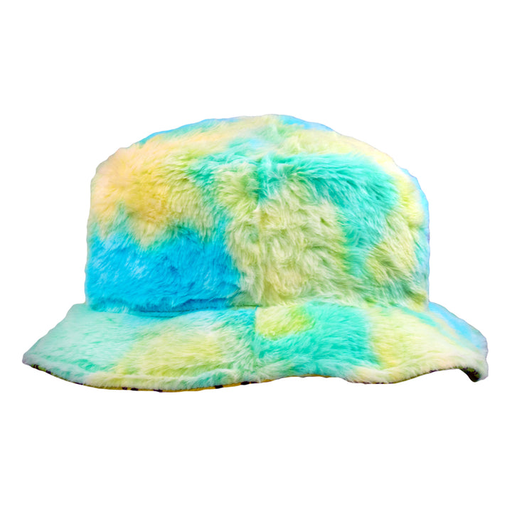 Killer Acid Mushroom Furry Reversible Bucket Hat