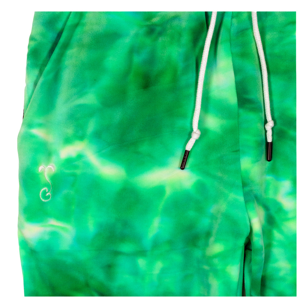 Polar Bear Green Velour Mens Joggers