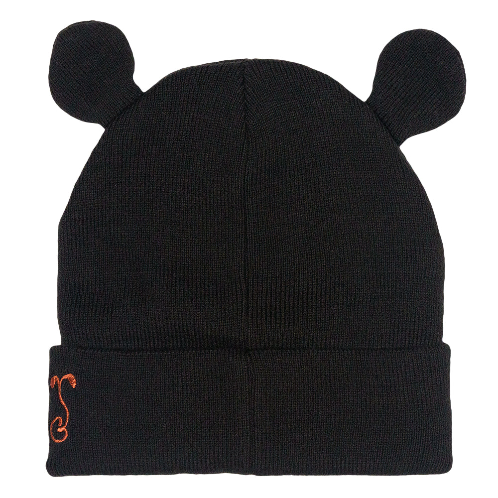 Black Bear Head Beanie