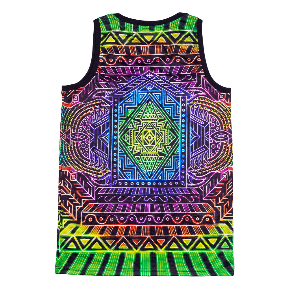 Chris Dyer Heavens Door Rainbow Basketball Jersey