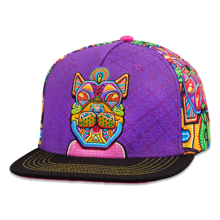 Chris Dyer Dog Purple Snapback Hat