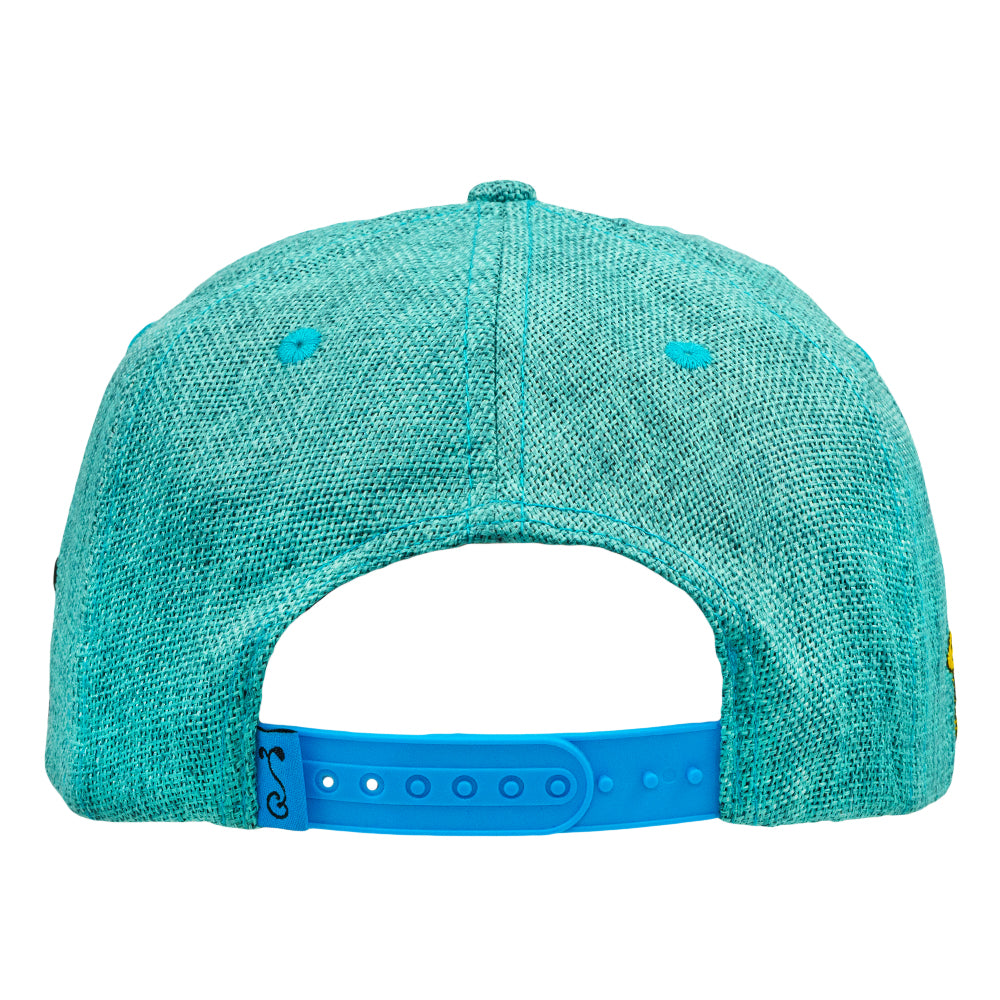 The Orchestrator Aqua Blue Snapback Hat