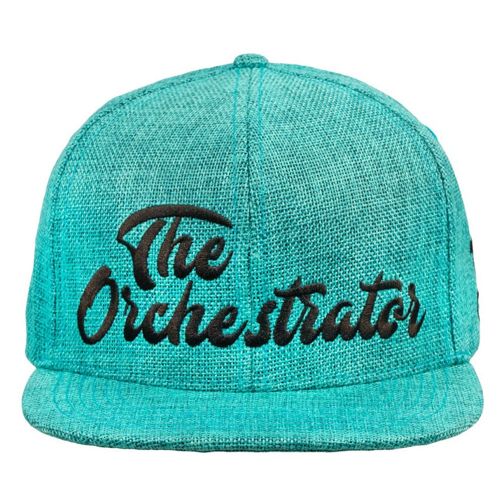 The Orchestrator Aqua Blue Snapback Hat