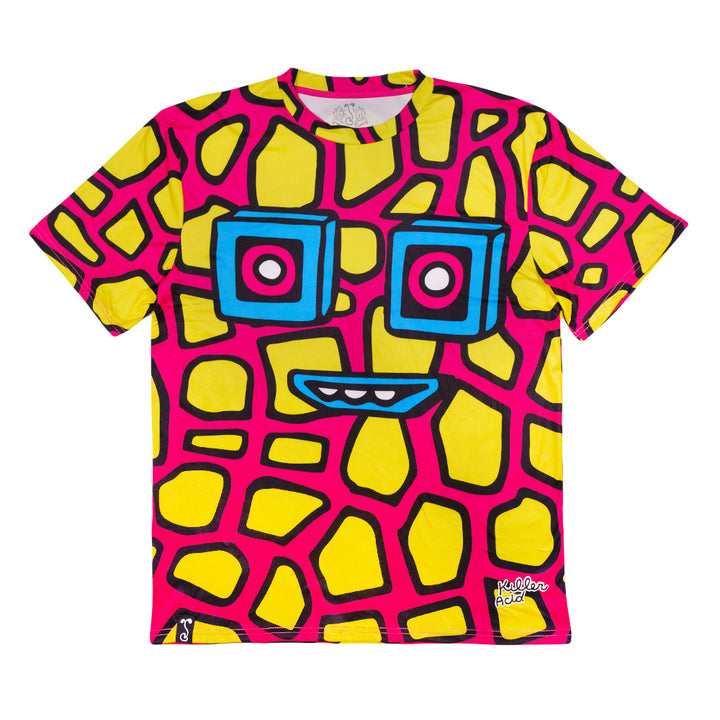 Killer Acid Mushroom Yellow T Shirt