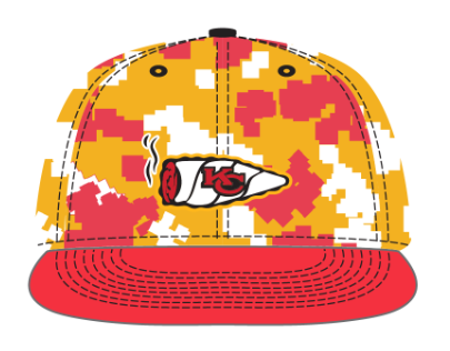 Kansas City Chiefers Digi Snapback Hat