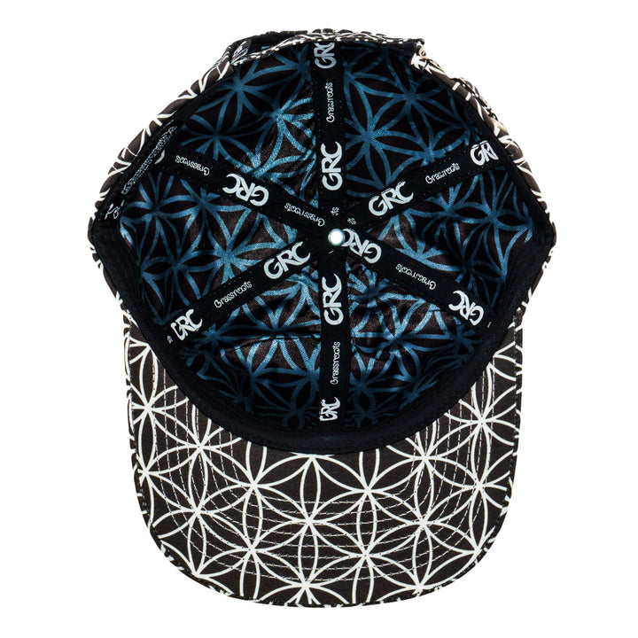 Flower of Life Seed Black Dad Hat