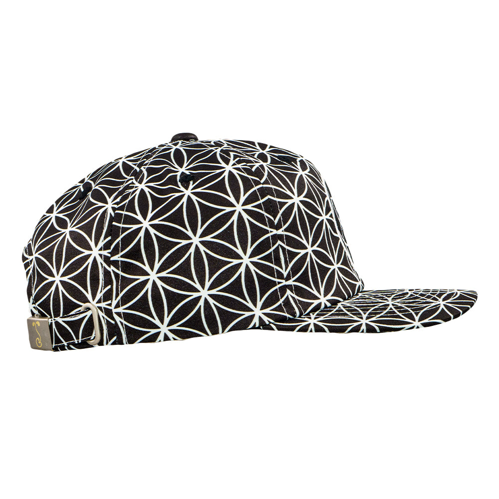 Flower of Life Seed Black Dad Hat