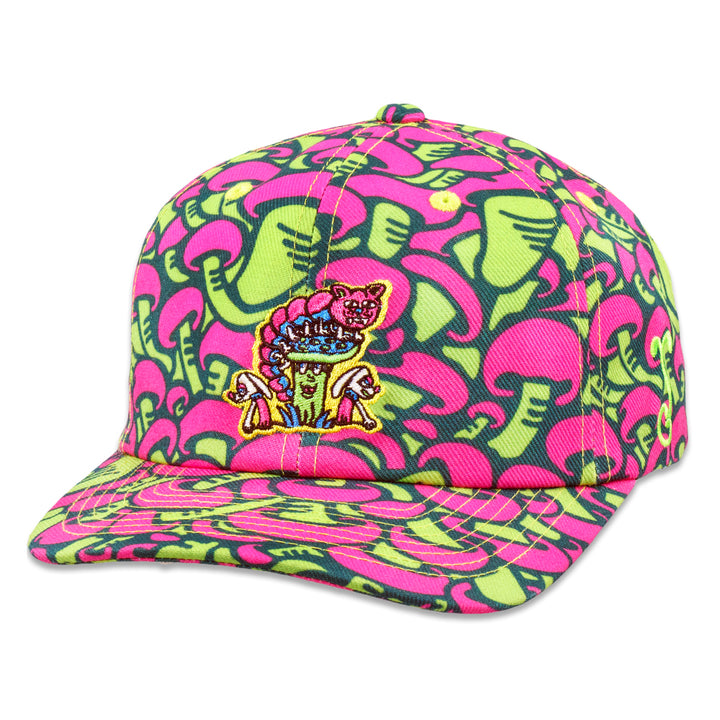 Killer Acid Mushroom Pink Dad Hat