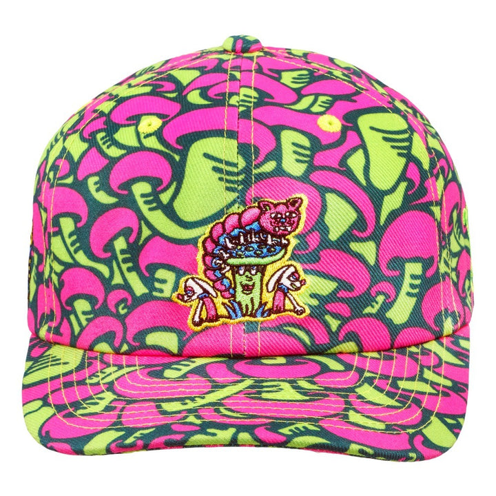 Killer Acid Mushroom Pink Dad Hat