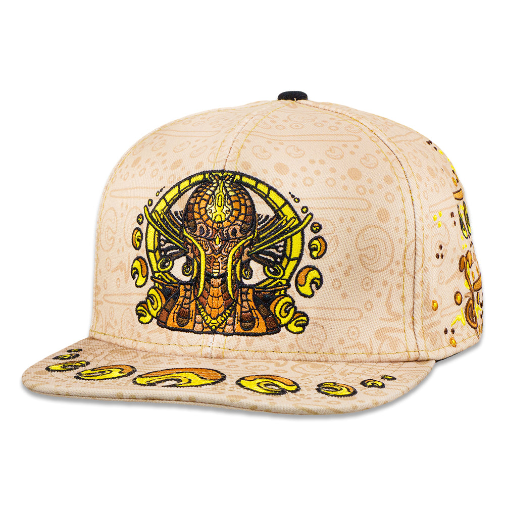 Rose One Tan Snapback Hat