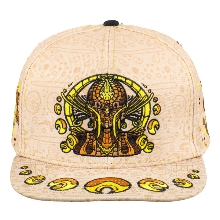 Rose One Tan Snapback Hat