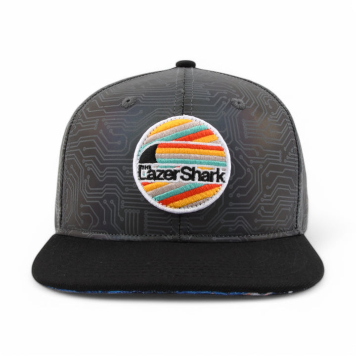 Lazer Shark Circuit Snapback Hat