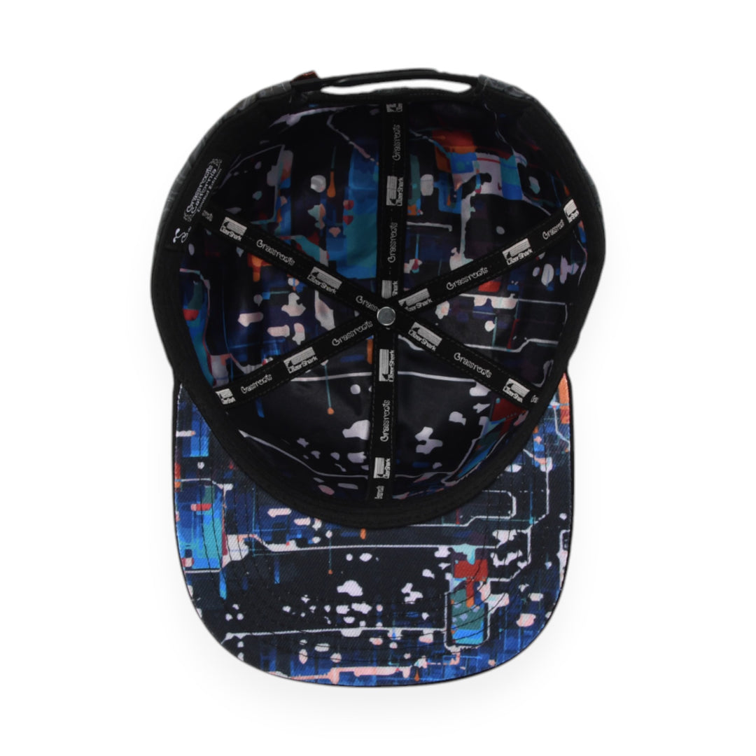 Lazer Shark Circuit Snapback Hat