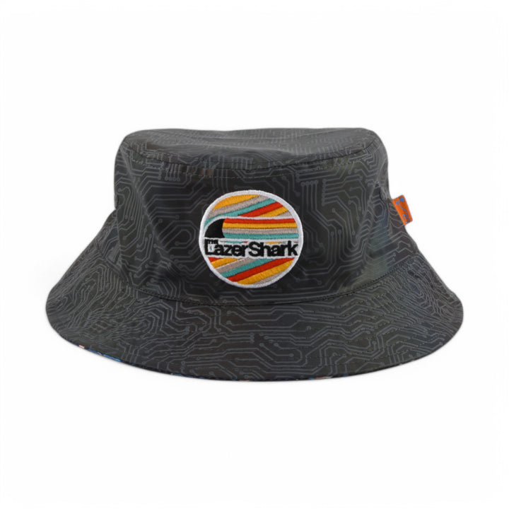 Lazer Shark Circuit Reversible Bucket Hat