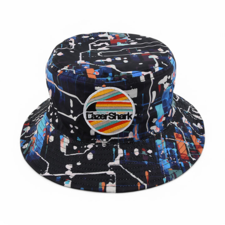 Lazer Shark Circuit Reversible Bucket Hat