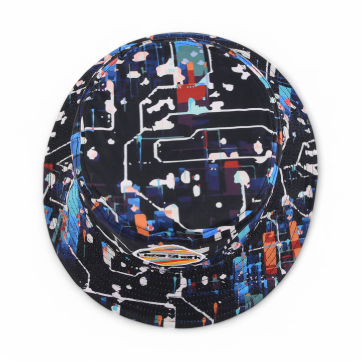 Lazer Shark Circuit Reversible Bucket Hat