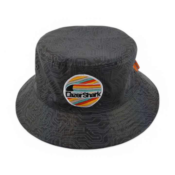 Lazer Shark Circuit Reversible Bucket Hat