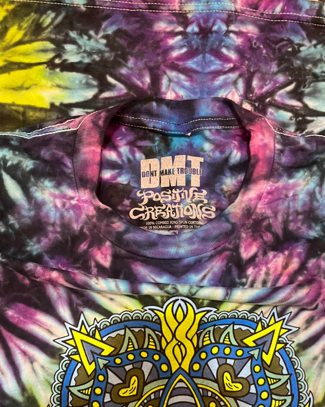 Forgiveness Mandala Tie Dye T Shirt