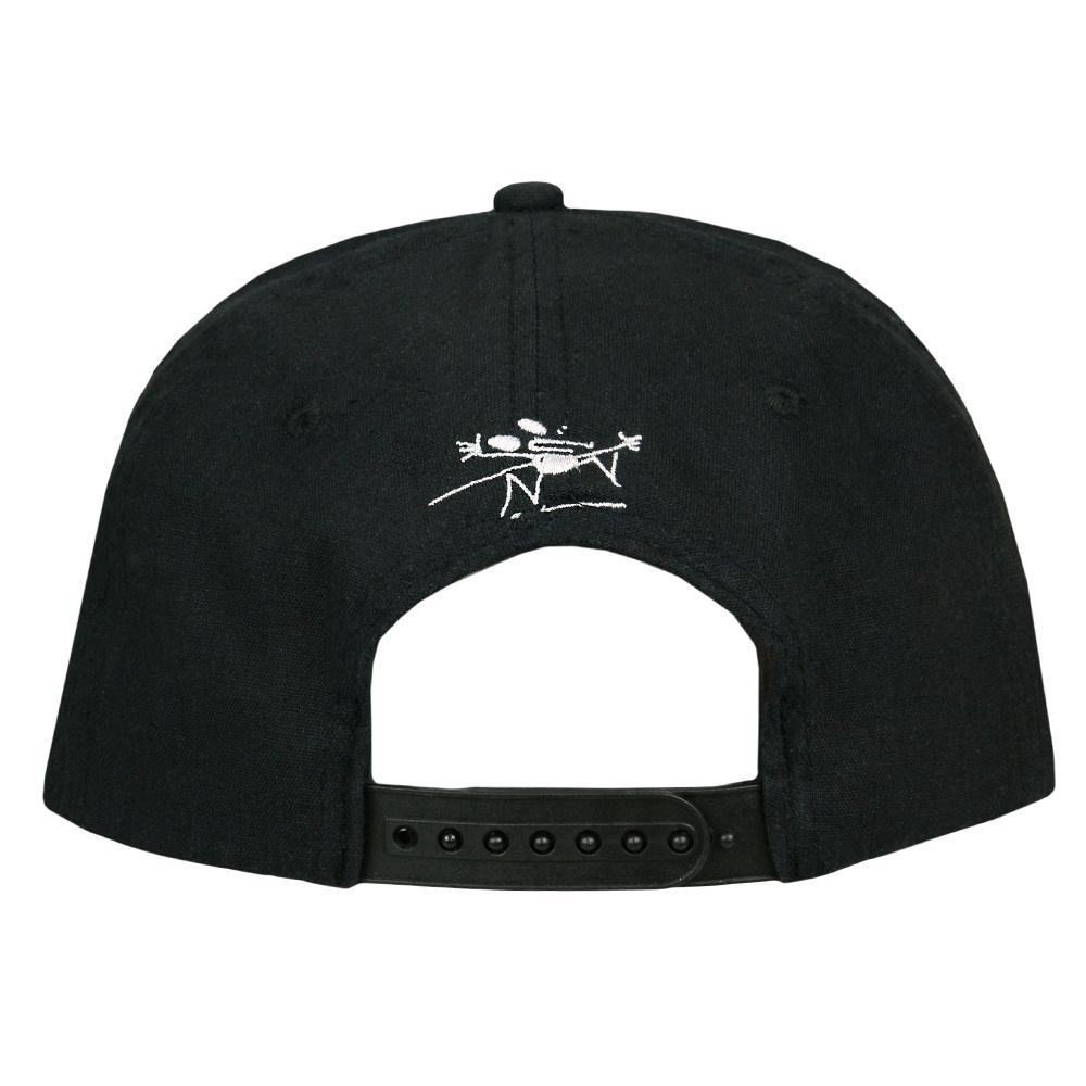 Stanley Mouse Dead Star Black Snapback Hat