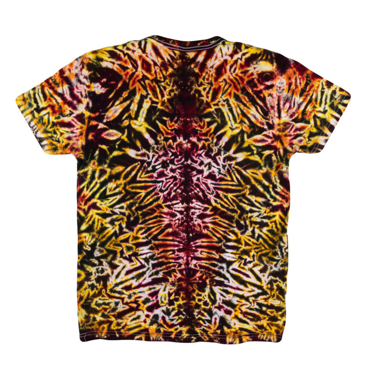 Tribal Mask Tie Dye Long Sleeve T Shirt