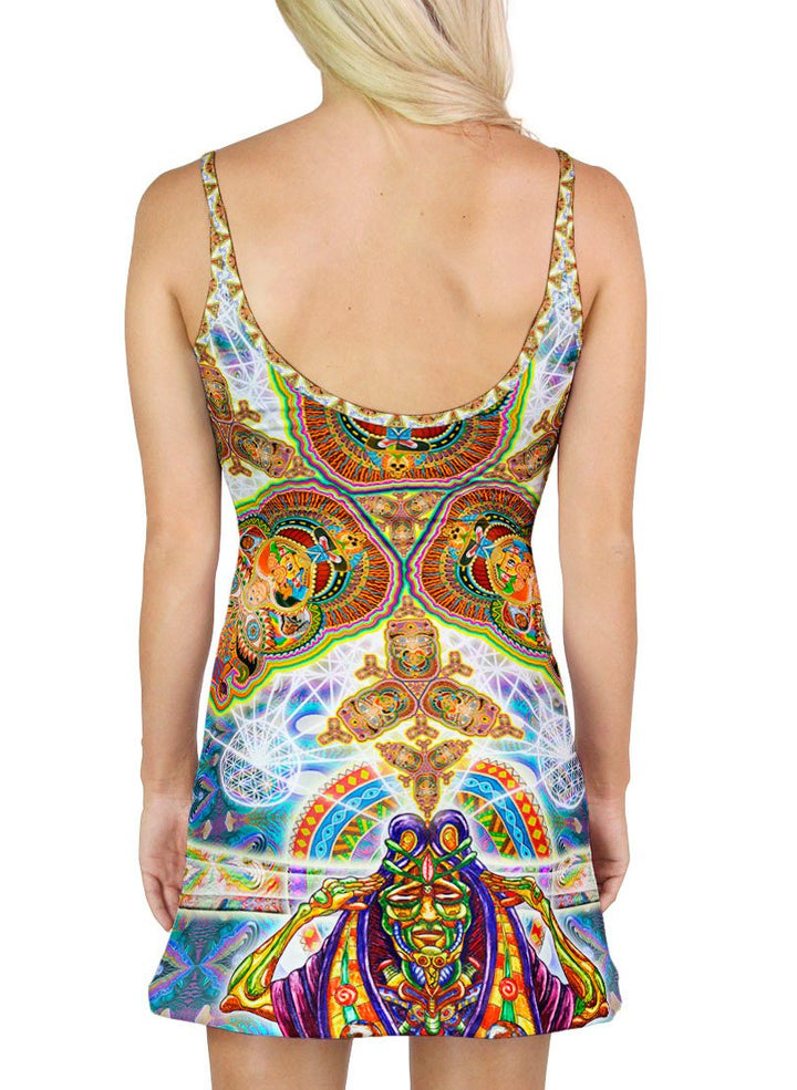 HEALING FRACTAL DIMENSION MINI DRESS