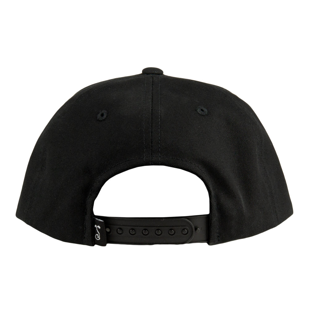 Bear Paw Black Kids Snapback Hat