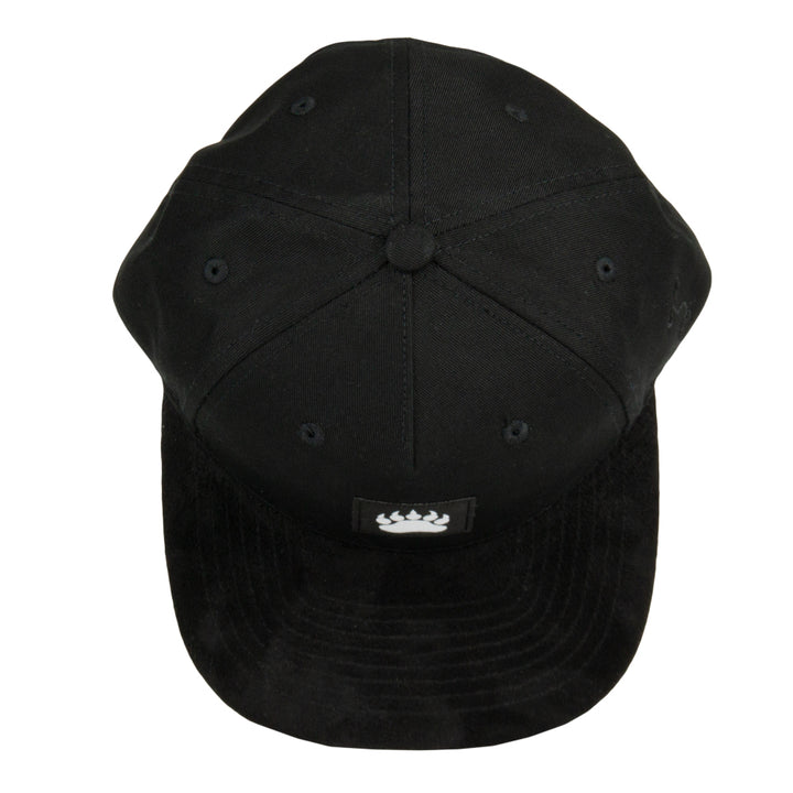 Bear Paw Black Kids Snapback Hat