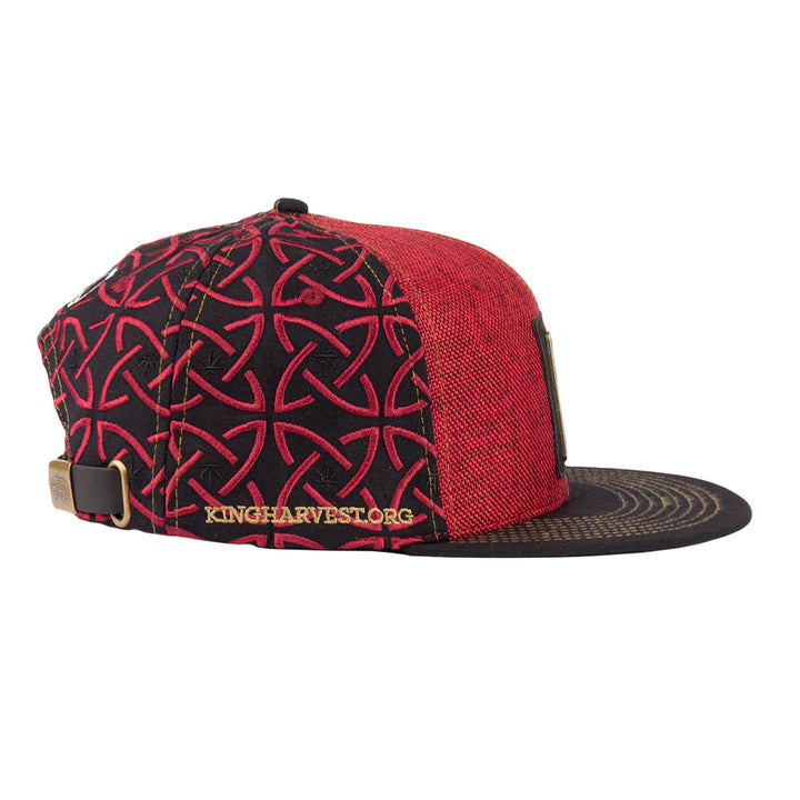 Kings Harvest Celtic Red Strapback Hat