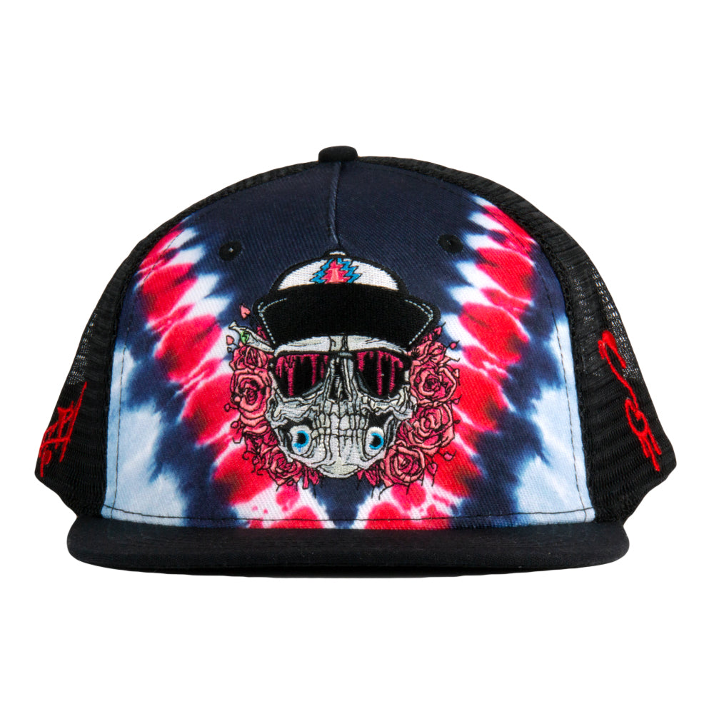 Gorra de malla con cierre a presión Eazy Bertha V Dye de Aaron Brooks