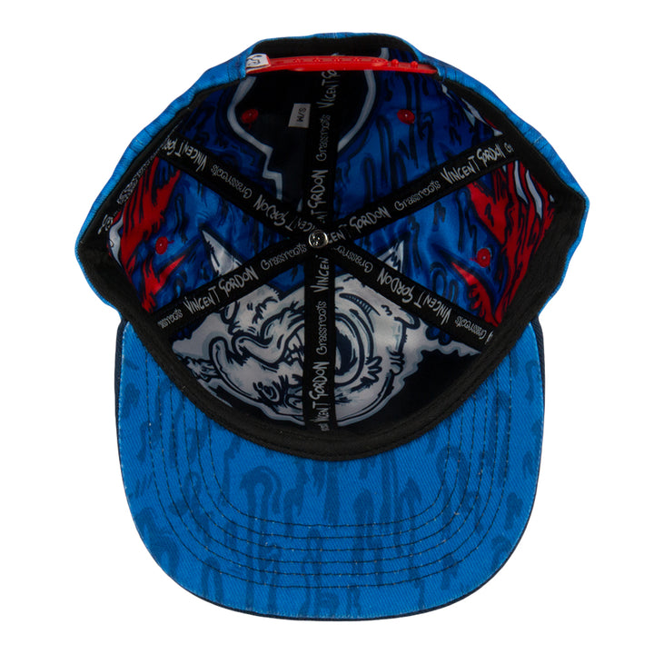 Vincent Gordon Hashington Blue Snapback Hat