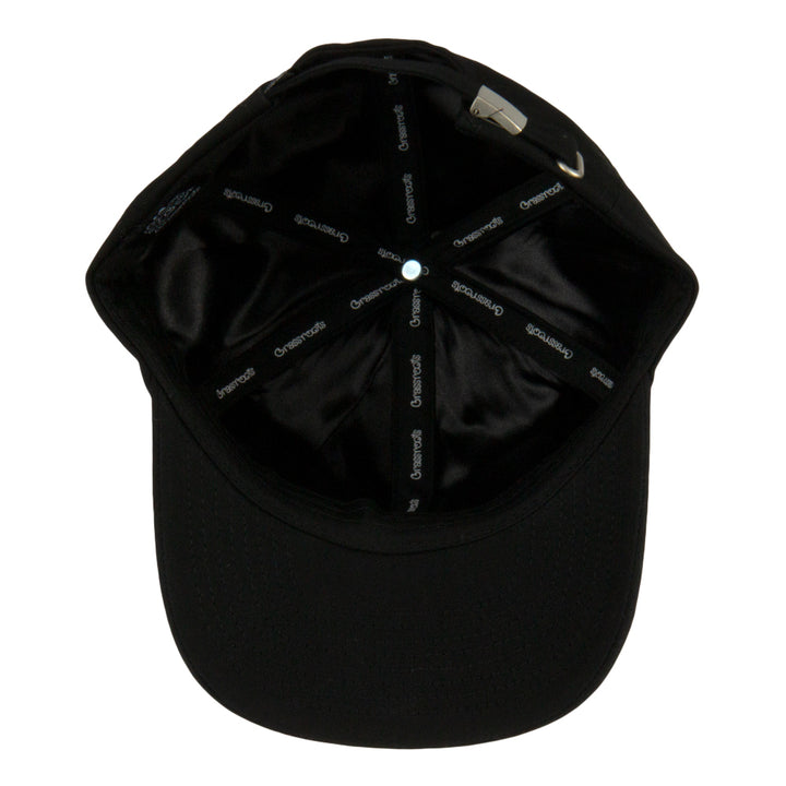 Golfroots Hazard Black Dad Hat