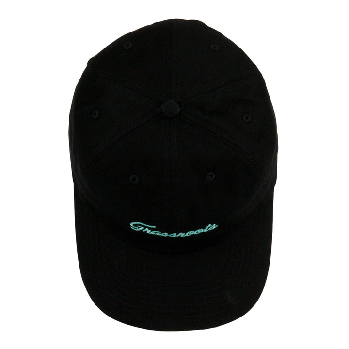 Golfroots Hazard Black Dad Hat