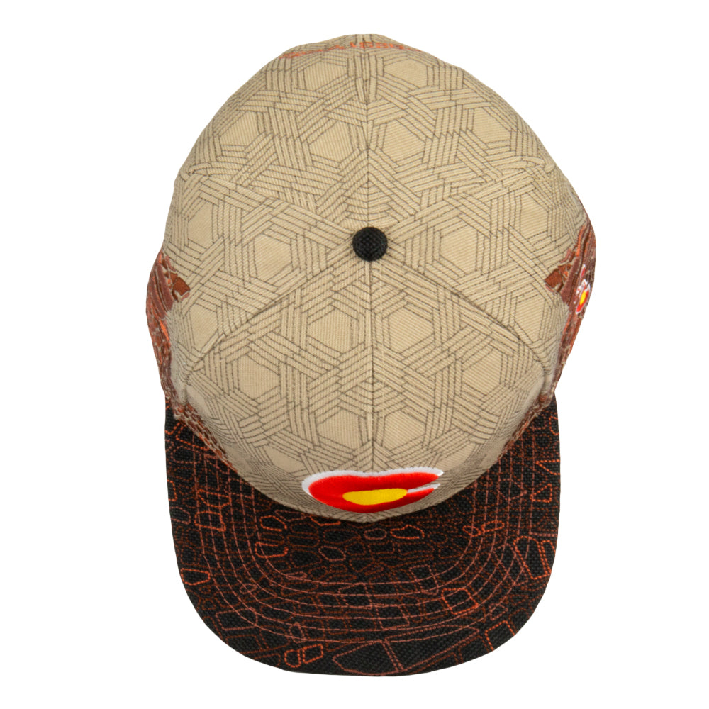 Red Rocks V3 Tan Snapback Hat