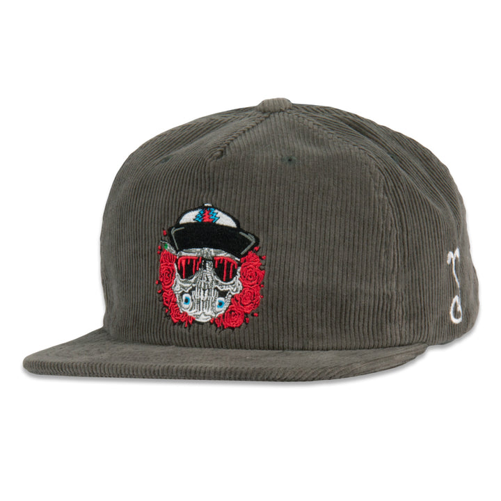 Gorra con cremallera trasera Eazy Bertha de Aaron Brooks en color gris