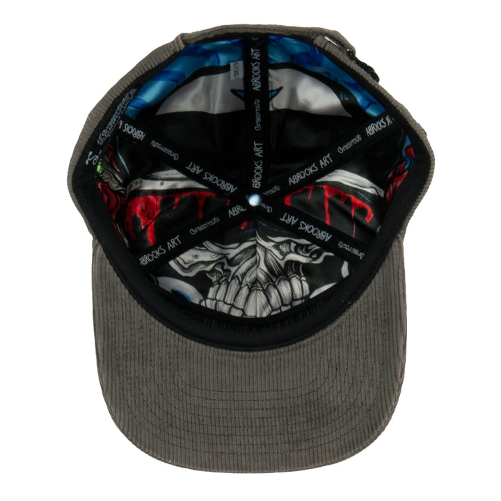 Gorra con cremallera trasera Eazy Bertha de Aaron Brooks en color gris