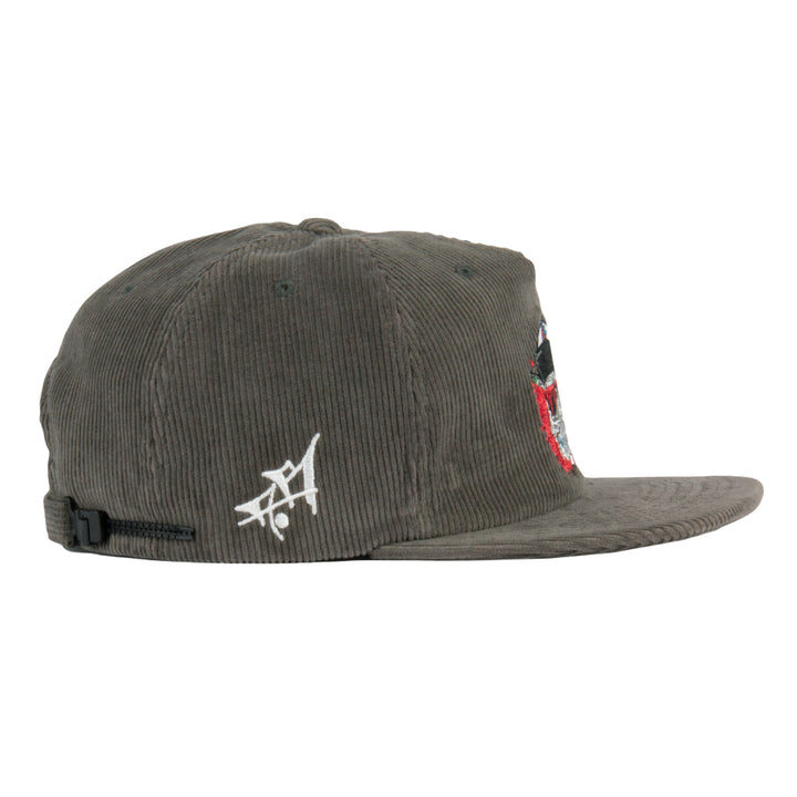 Gorra con cremallera trasera Eazy Bertha de Aaron Brooks en color gris