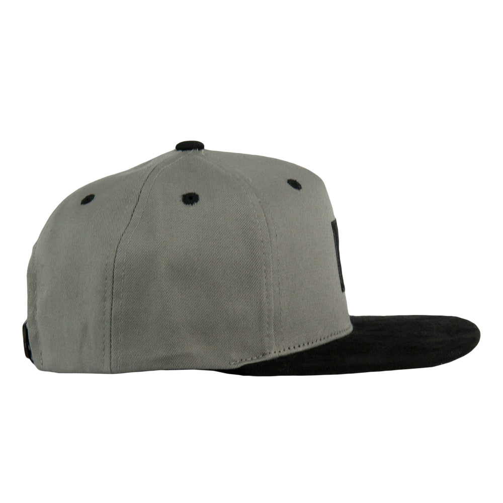 Bear Paw Gray Kids Snapback Hat