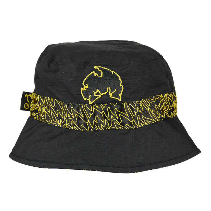 Sombrero de pescador negro para niños Method Man Ripstop