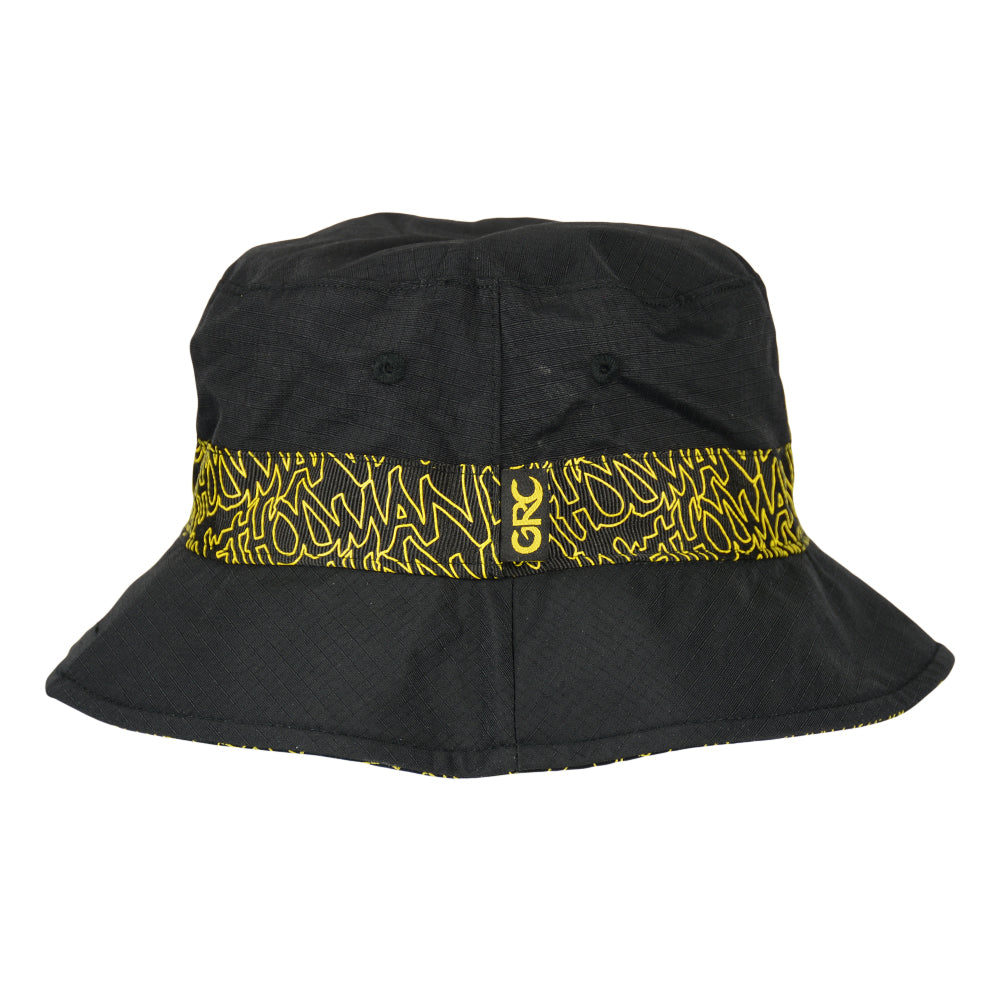 Sombrero de pescador negro para niños Method Man Ripstop