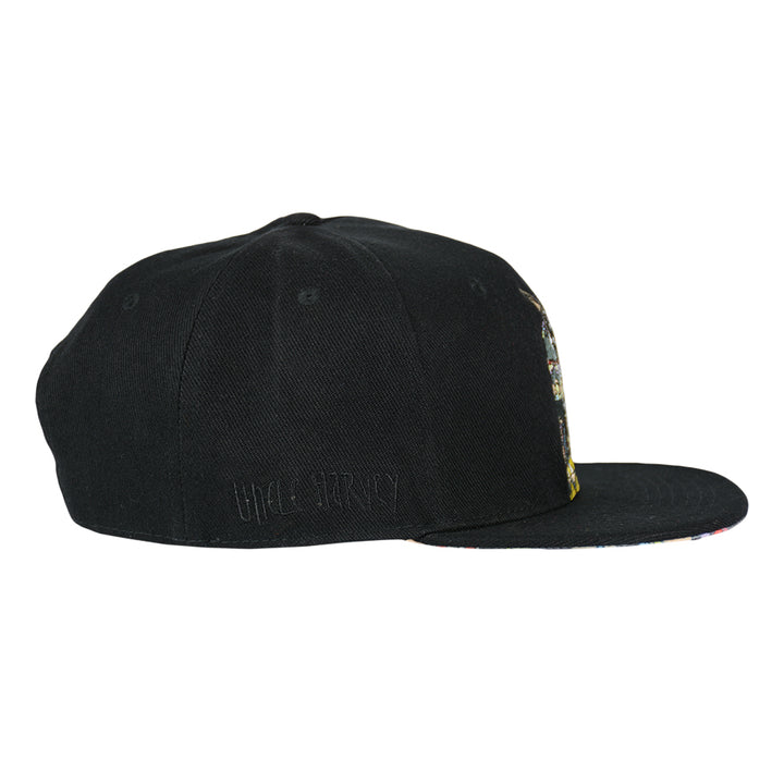 Uncle Harvey Black Snapback Hat