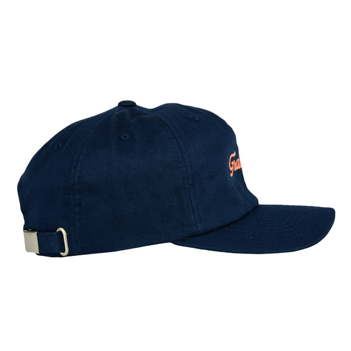 Gorra de papá azul marino Fairway de Golfroots