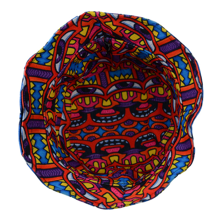 Sombrero de pescador reversible Harmoneyes de Chris Dyer