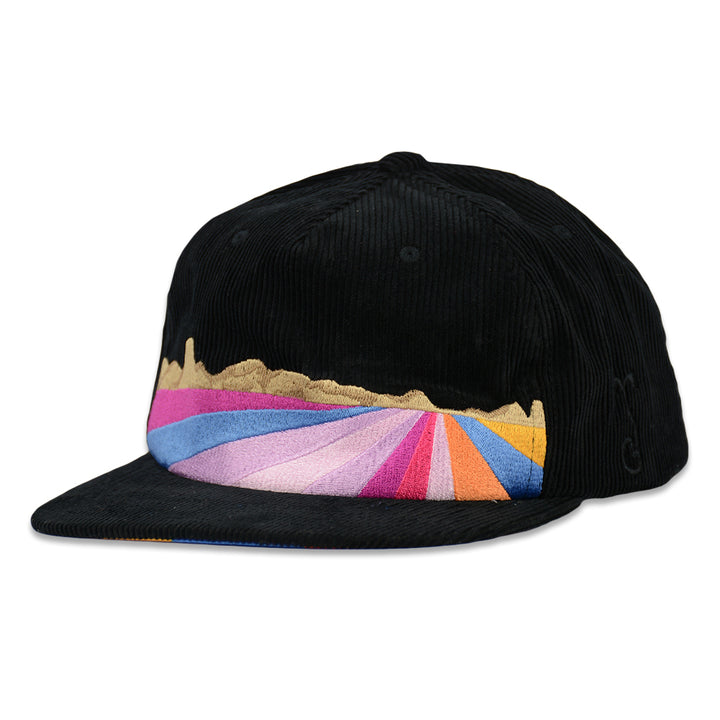 Jerry Garcia Playa Vista Black Zipperback Hat