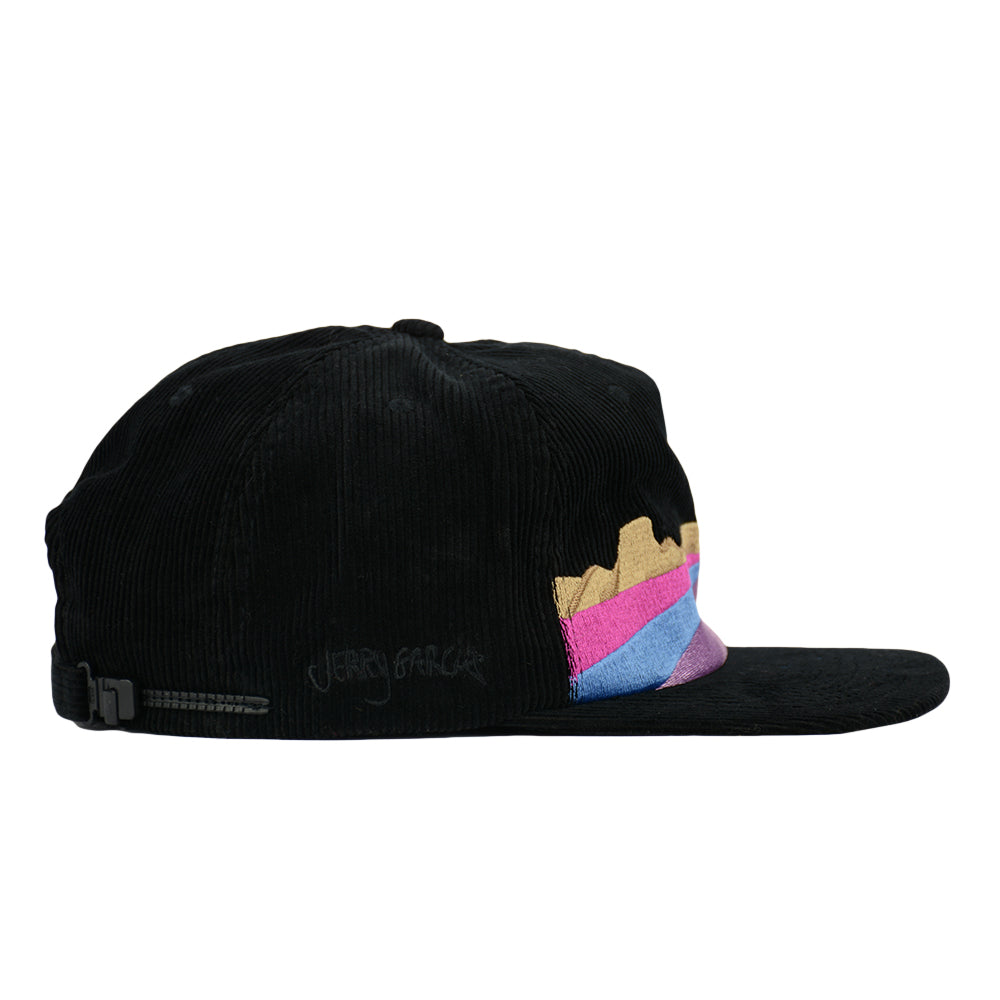 Jerry Garcia Playa Vista Black Zipperback Hat