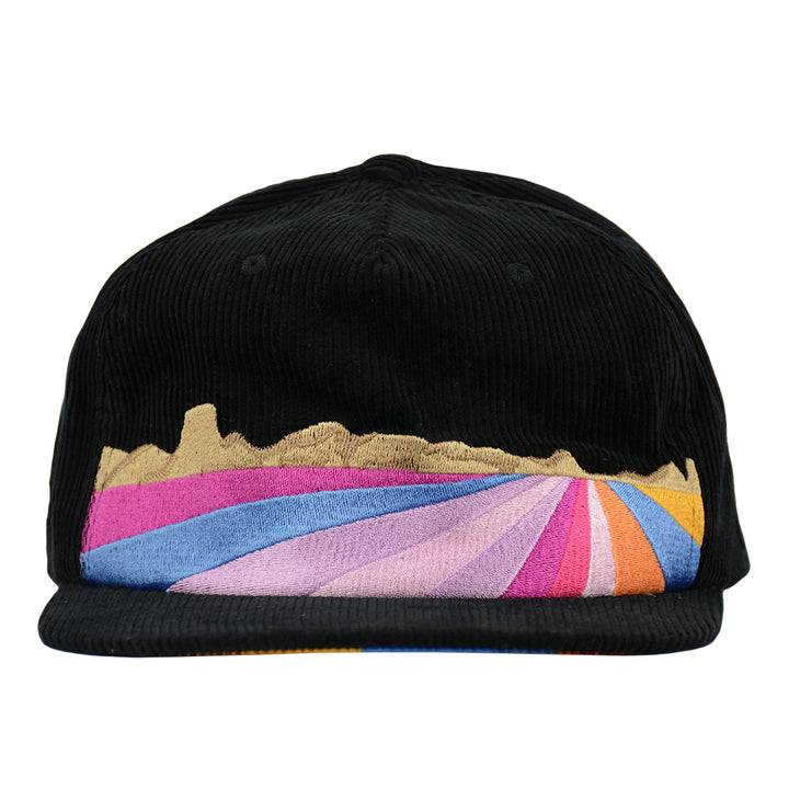 Jerry Garcia Playa Vista Black Zipperback Hat