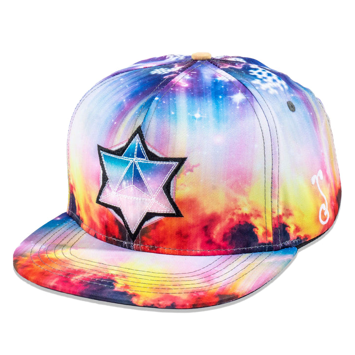 LSD Nebula Allover Snapback Hat