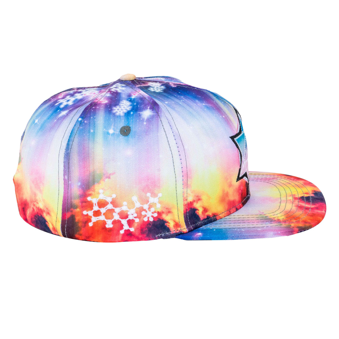 LSD Nebula Allover Snapback Hat