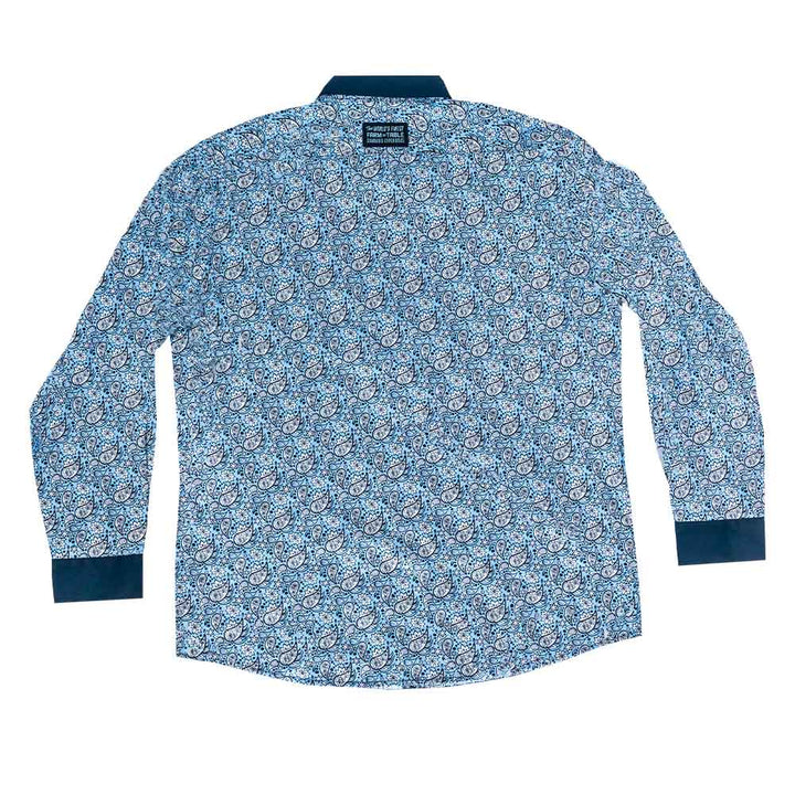 Blue River Paisley Long Sleeve Button Up Shirt